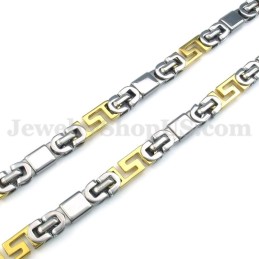 Collana Con Catena In Titanio Da Uomo Alla Moda