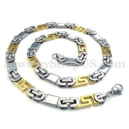 Collana Con Catena In Titanio Da Uomo Alla Moda