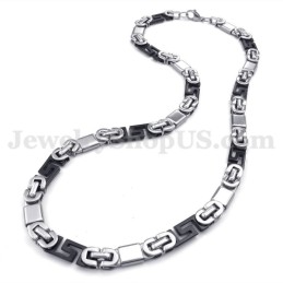 Collana Con Catena In Titanio Da Uomo Alla Moda