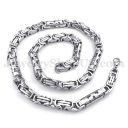 Collana Con Catena In Titanio Da Uomo Alla Moda