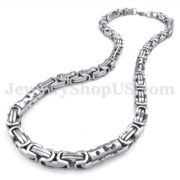 Collana Con Catena In Titanio Da Uomo Alla Moda