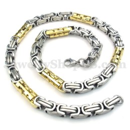 Squisita Collana Con Catena In Titanio Da Uomo