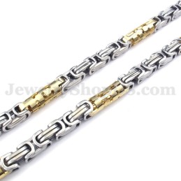 Squisita Collana Con Catena In Titanio Da Uomo