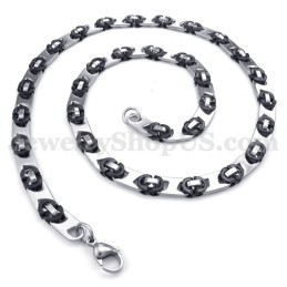 Squisita Collana Con Catena In Titanio Da Uomo
