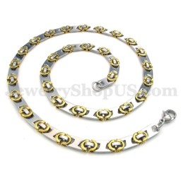 Squisita Collana Con Catena In Titanio Da Uomo