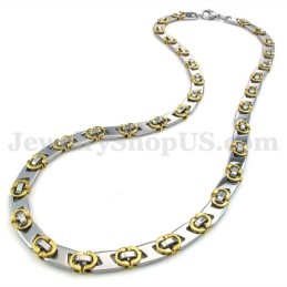 Squisita Collana Con Catena In Titanio Da Uomo