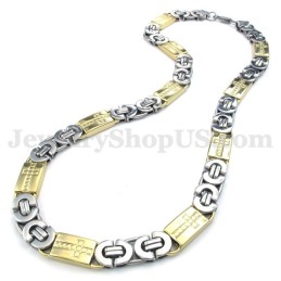 Collana Con Catena In Titanio Da Uomo In Saldo