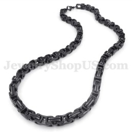 Collana Con Catena In Titanio Da Uomo Di Nuovo Stile