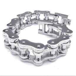 Bracciale Da Uomo In Titanio Con Catena Per Bicicletta