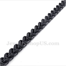 Bracciale Da Uomo In Titanio Nero