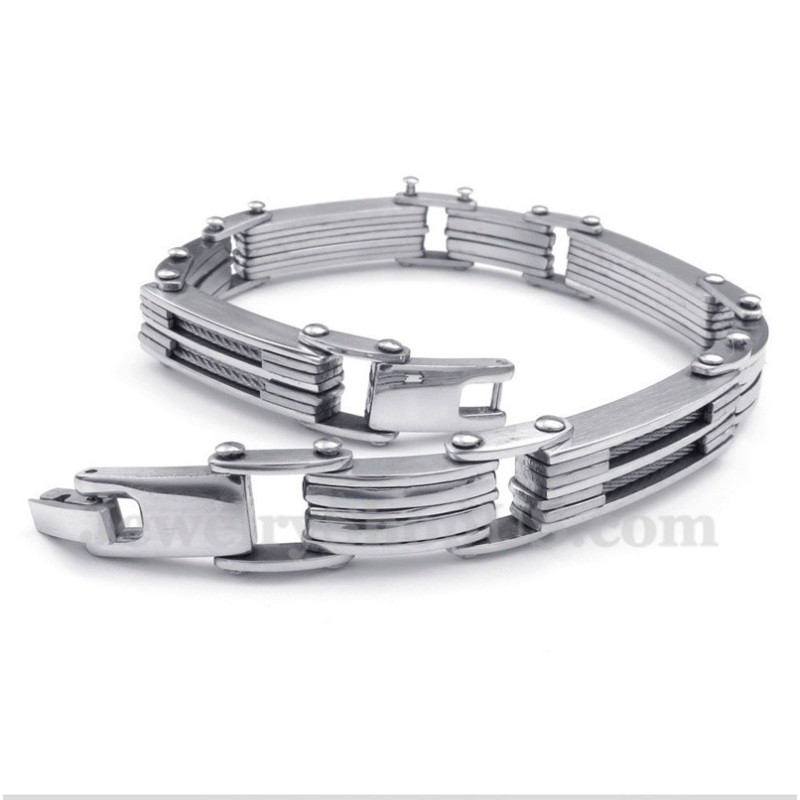 Bracciale In Titanio Da Uomo Bracciale In Titanio Da Uomo