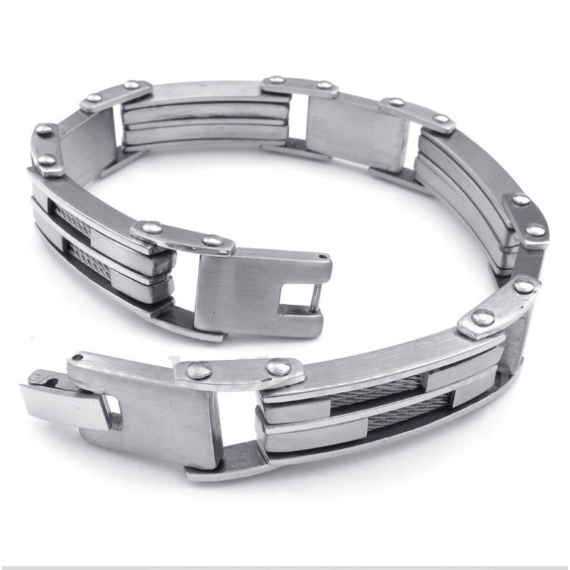 Bracciale In Titanio Da Uomo Bracciale In Titanio Da Uomo