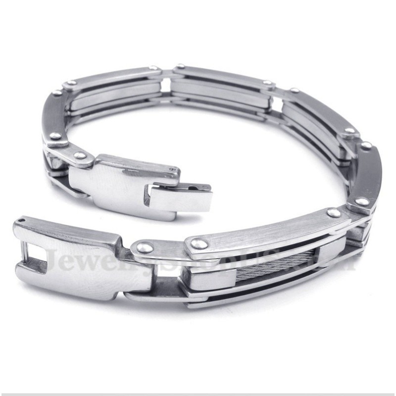Bracciale In Titanio Da Uomo Bracciale In Titanio Da Uomo