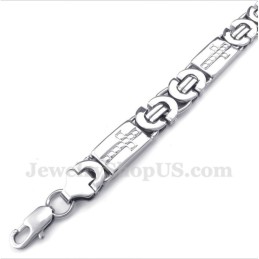 Bracciale Da Uomo Con Croce In Titanio