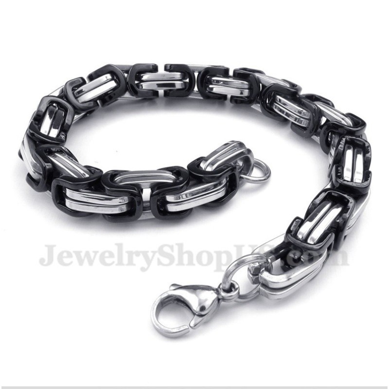 Bracciale Da Uomo In Titanio Nero Bracciale Da Uomo In Titanio Nero