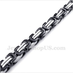 Bracciale Da Uomo In Titanio Nero