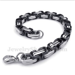 Bracciale Da Uomo In Titanio Nero
