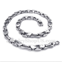 Collana A Strati In Titanio Da Uomo