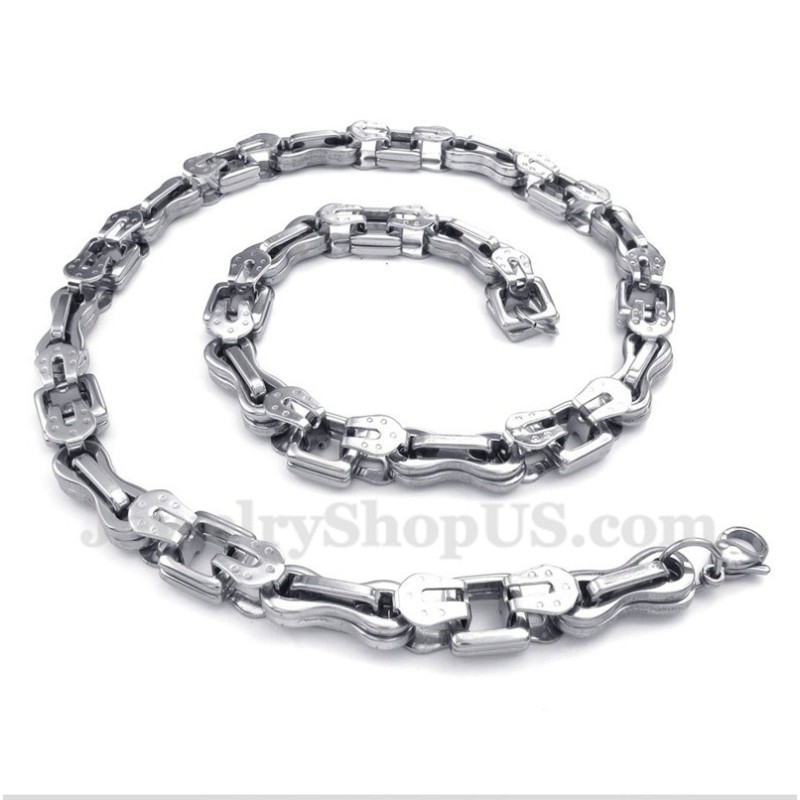 Collana A Strati In Titanio Da Uomo Collana A Strati In Titanio Da Uomo