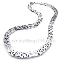 Collana Con Croce In Titanio Da Uomo