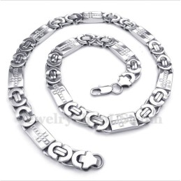 Collana Con Croce In Titanio Da Uomo