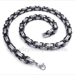 Collana Da Uomo In Titanio Nero