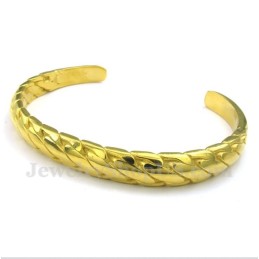 Bracciale Da Uomo In Titanio E Oro Fuso