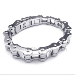 Bracciale Da Uomo In Titanio Con Catena Per Bicicletta