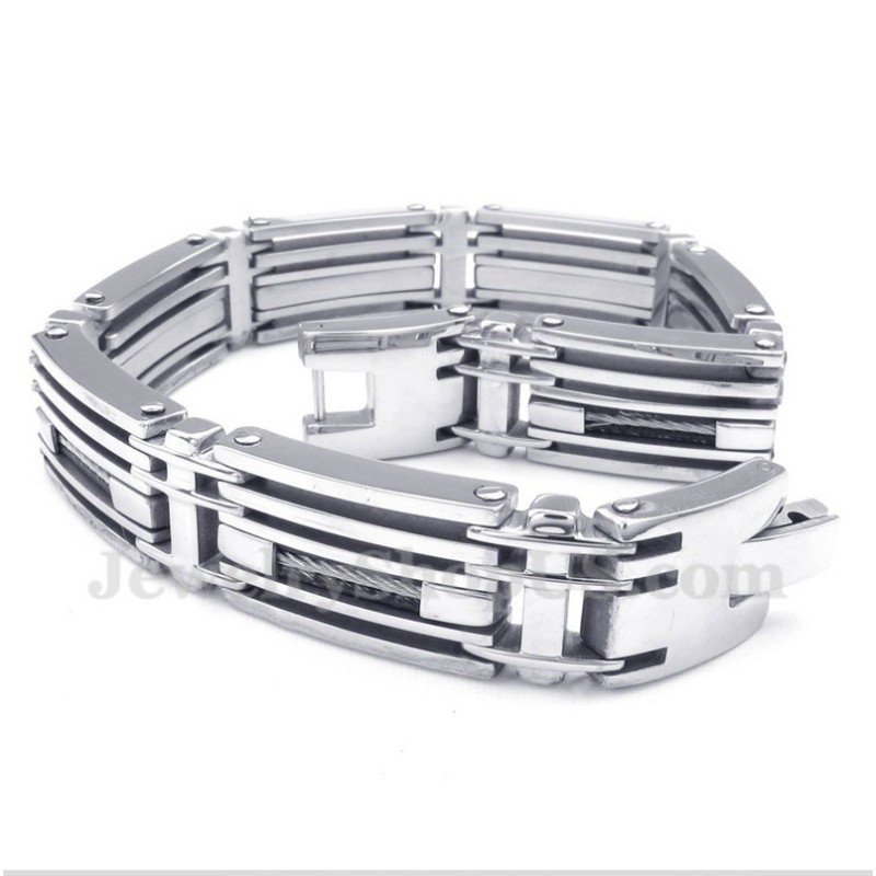 Bracciale In Titanio Da Uomo Bracciale In Titanio Da Uomo