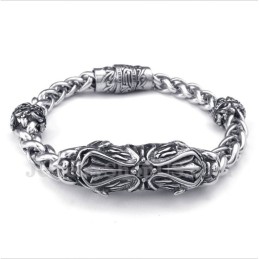 Bracciale Da Uomo In Titanio Con Diamanti Fusi