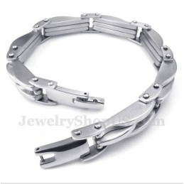 Bracciale Da Uomo In Titanio Wave