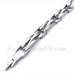 Bracciale Da Uomo In Titanio Wave
