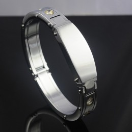 Braccialetti Da Uomo In Titanio Con Diamanti