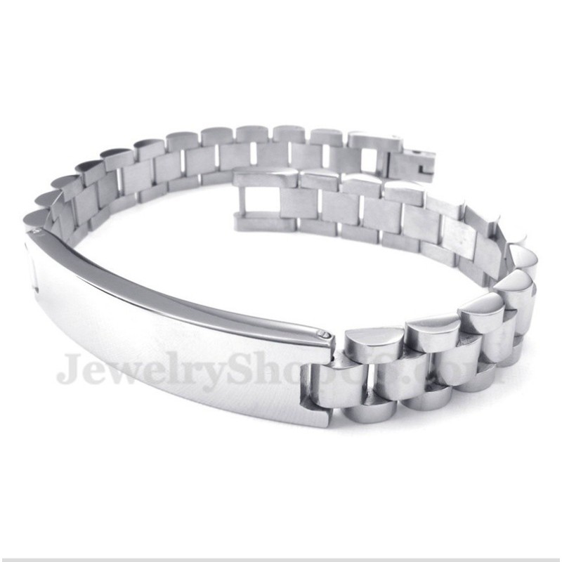 Bracciale Da Uomo In Titanio Con Cristallo Bracciale Da Uomo In Titanio Con Cristallo