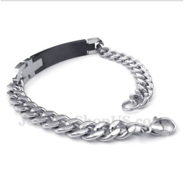 Bracciale Da Uomo In Titanio Con Diamanti Per Coppie