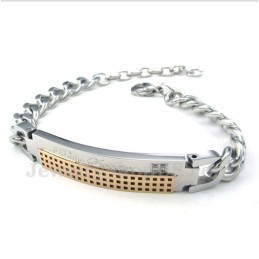 Bracciale Da Donna In Titanio Con Diamanti Per Coppie