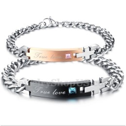Bracciale Da Uomo In Titanio Per Coppie