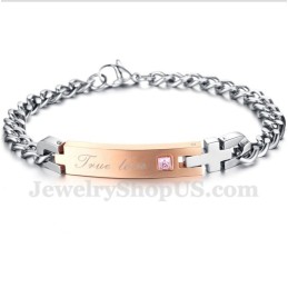 Bracciale Da Uomo In Titanio Per Coppie
