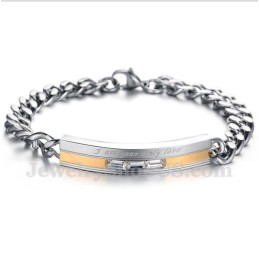 Bracciale Da Uomo In Titanio Per Coppie