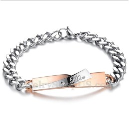 Bracciale Da Uomo In Titanio Per Coppie