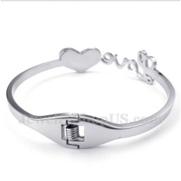 Bracciale Love In Titanio Da Uomo