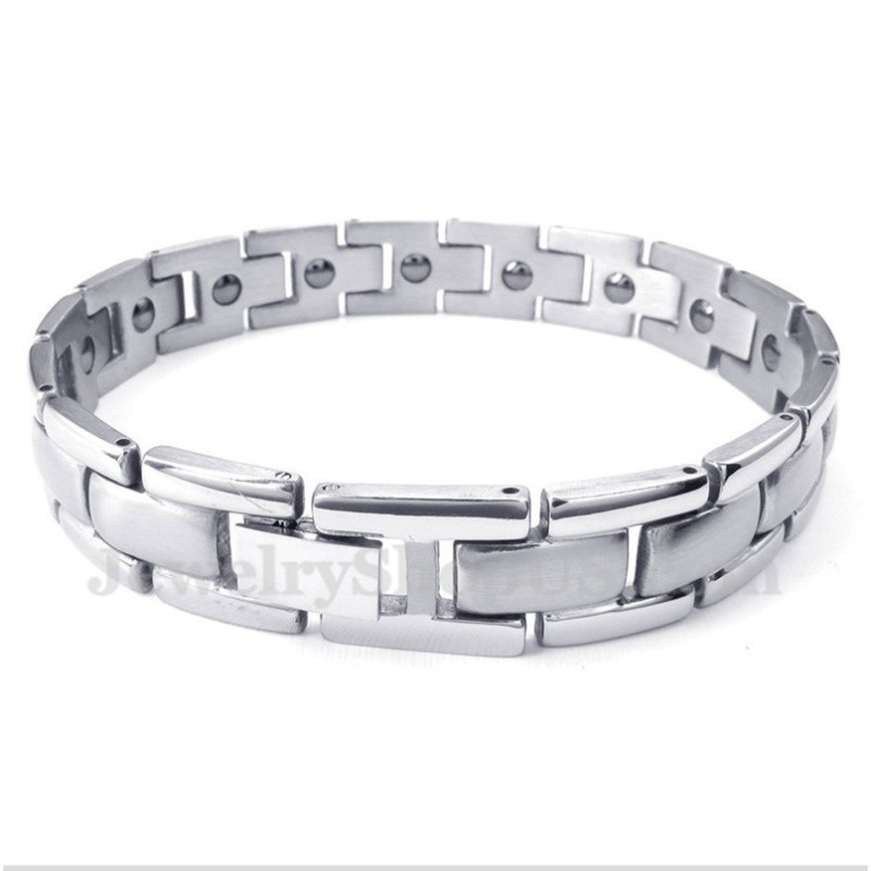Bracciale Magnetico In Titanio Da Uomo Bracciale Magnetico In Titanio Da Uomo