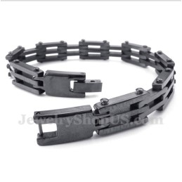 Bracciale Da Uomo In Titanio Con Motivo A Meandro Greco