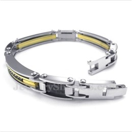 Bracciale Da Uomo In Titanio Con Diamanti