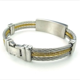 Bracciale Da Uomo In Titanio Con Versetto Biblico