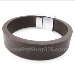 Bracciale Magnetico In Pelle Da Uomo
