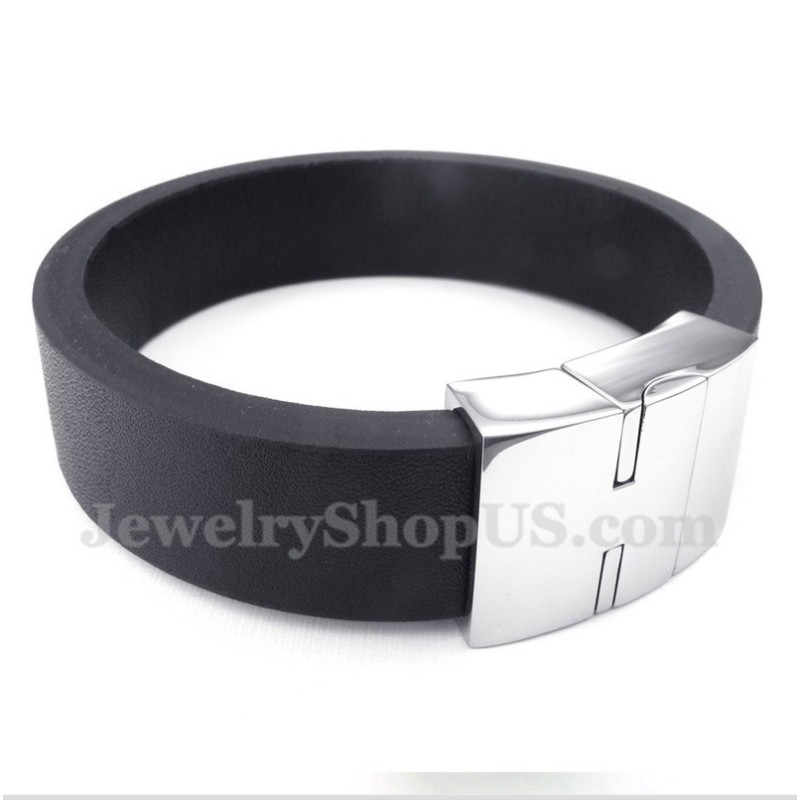 Bracciale Magnetico In Pelle Da Uomo Bracciale Magnetico In Pelle Da Uomo