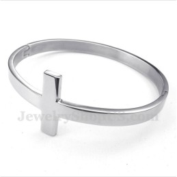 Bracciale Da Uomo Con Croce In Titanio