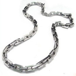 Collana Con Catena A Maglie Strette In Titanio Da 20,1 Pollici 8076