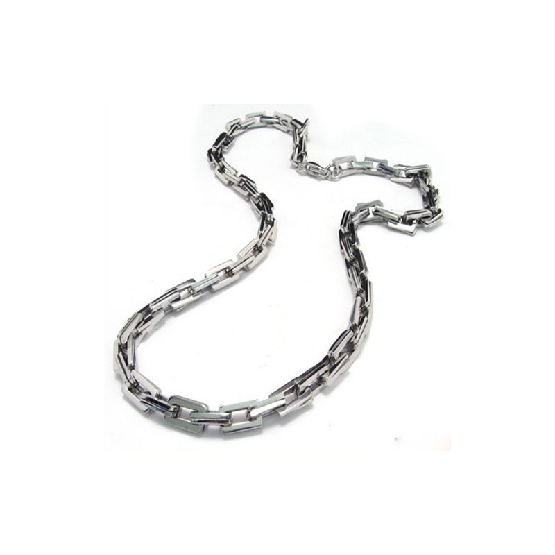 Collana Con Catena A Maglie Strette In Titanio Da 20,1 Pollici 8076 Collana Con Catena A Maglie Strette In Titanio Da 20,1 Pollici 8076